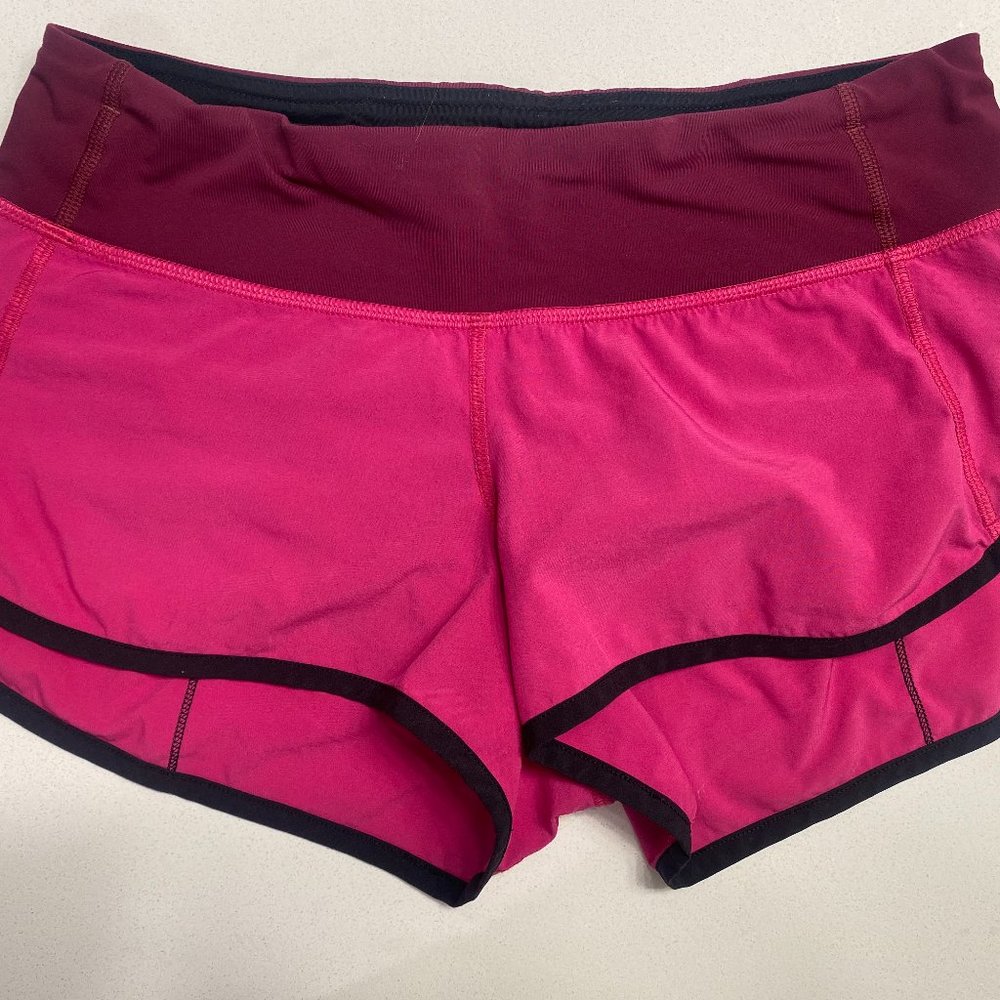 Lululemon Speed Shorts - Size 4